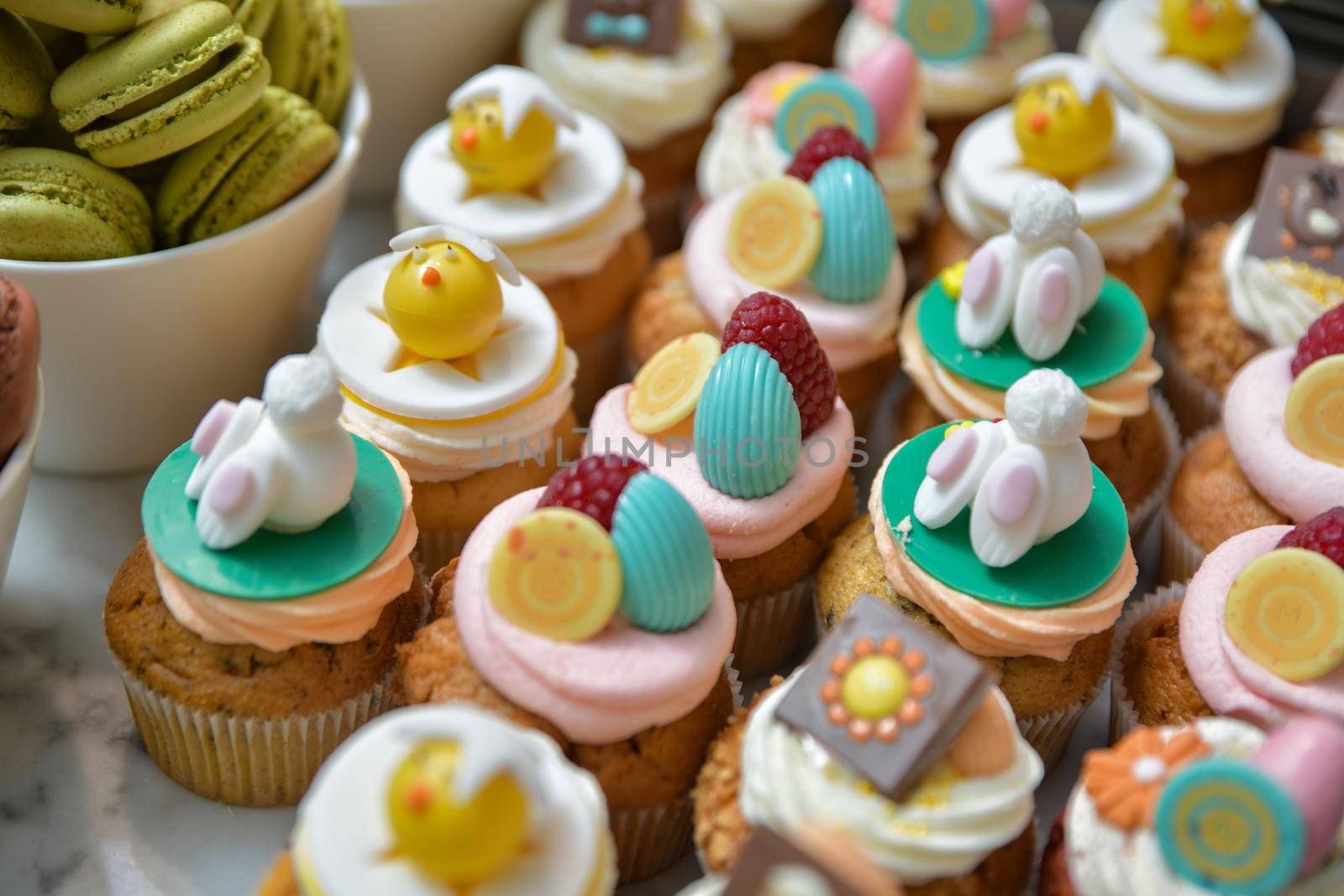 Different Belgian or french cakes for Easter by Godi