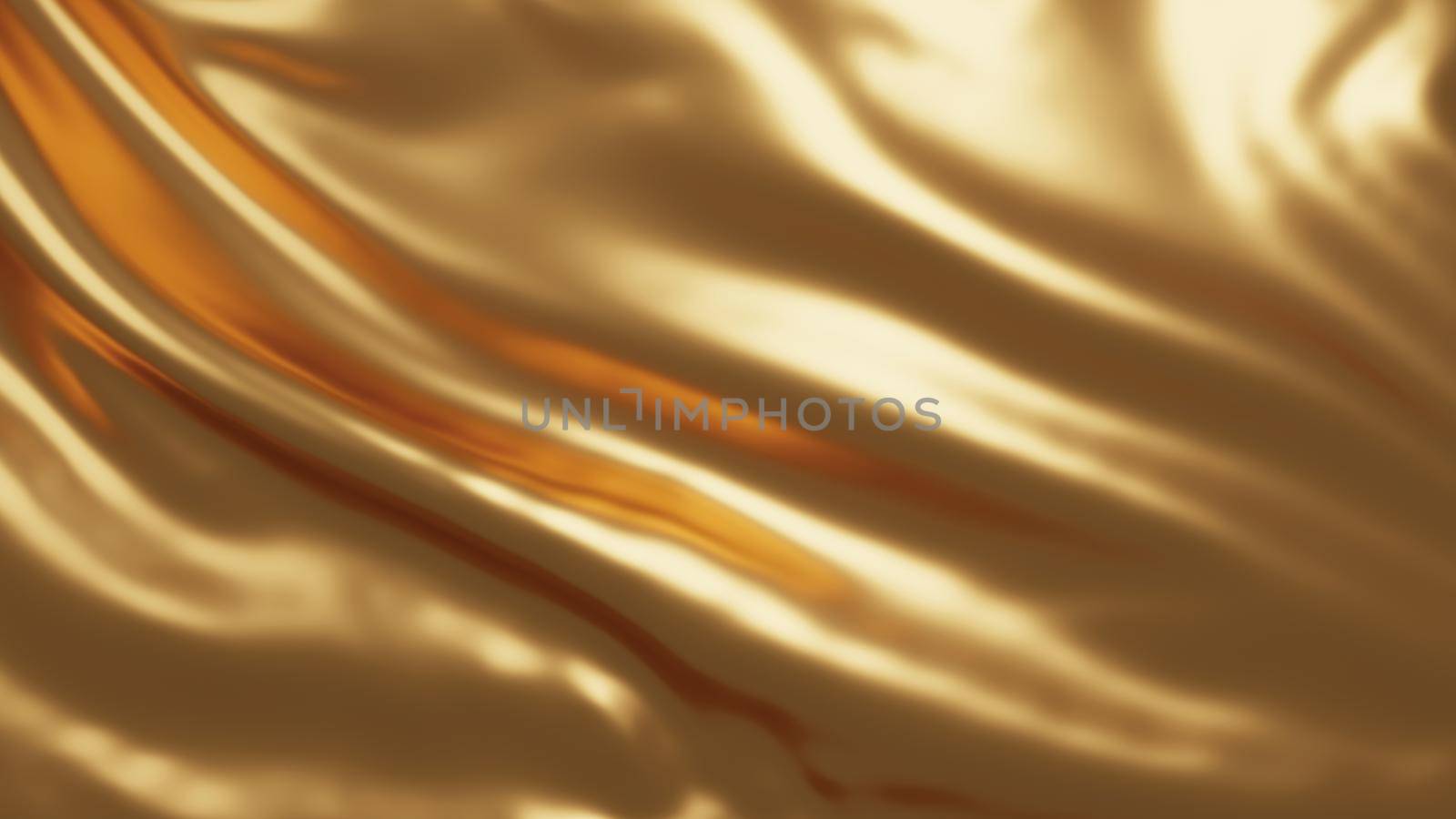 Gold luxury fabric background 3d render