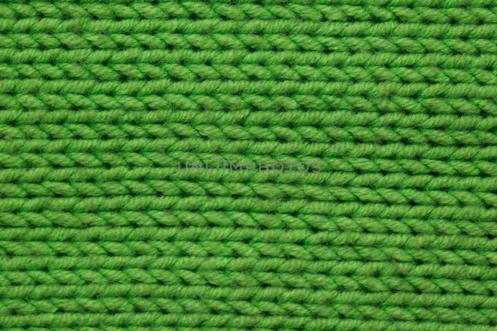 knitted fabric background texture green