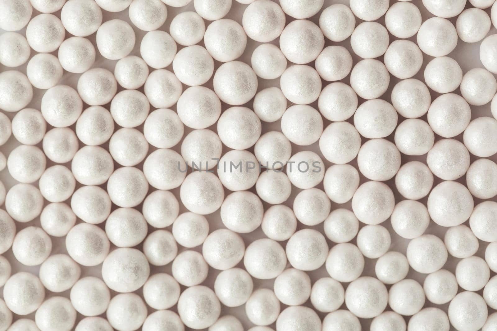 Candy white mint sugar texture black background. by StudioPeace