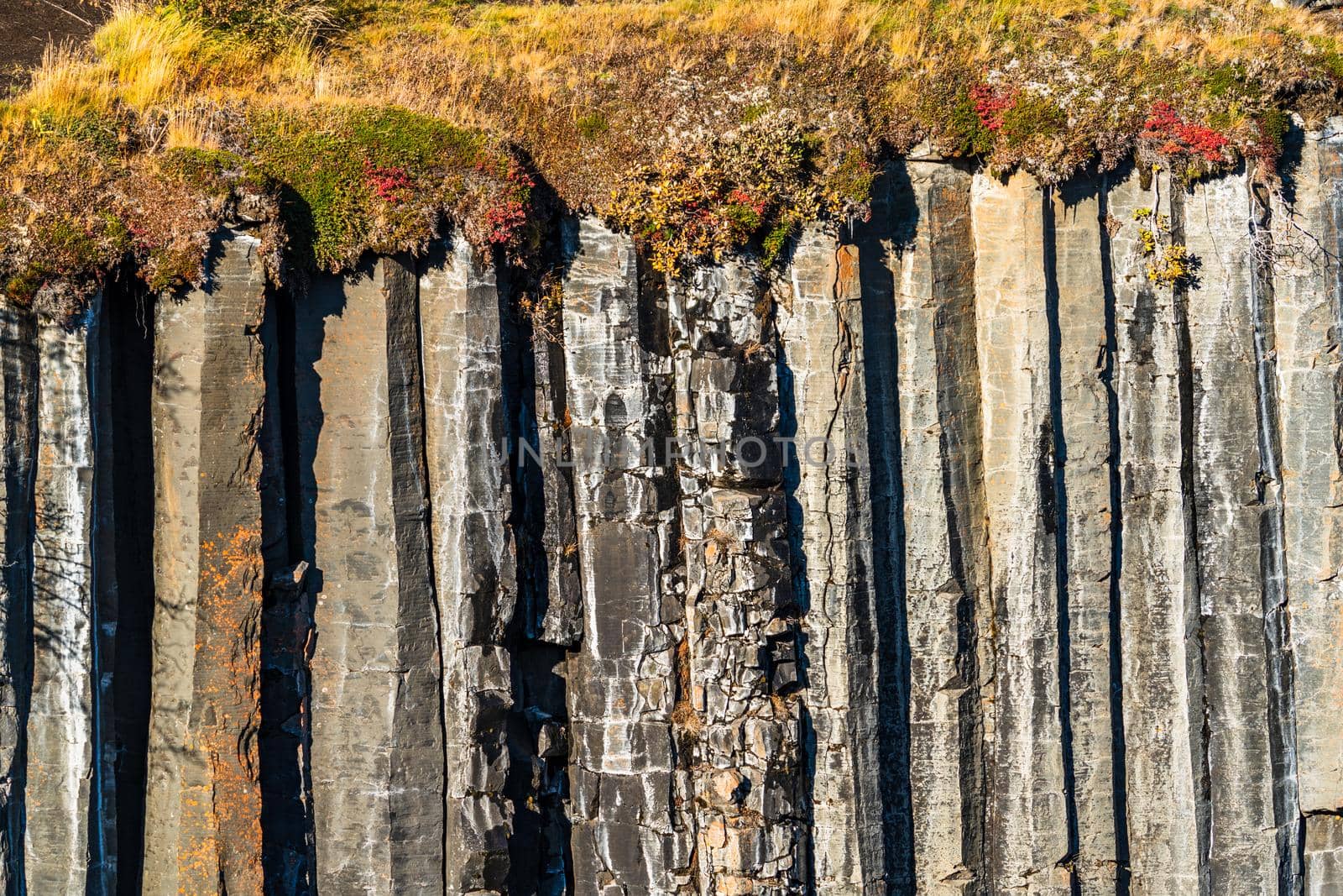 Spectacular basaltic columns under the ground by FerradalFCG