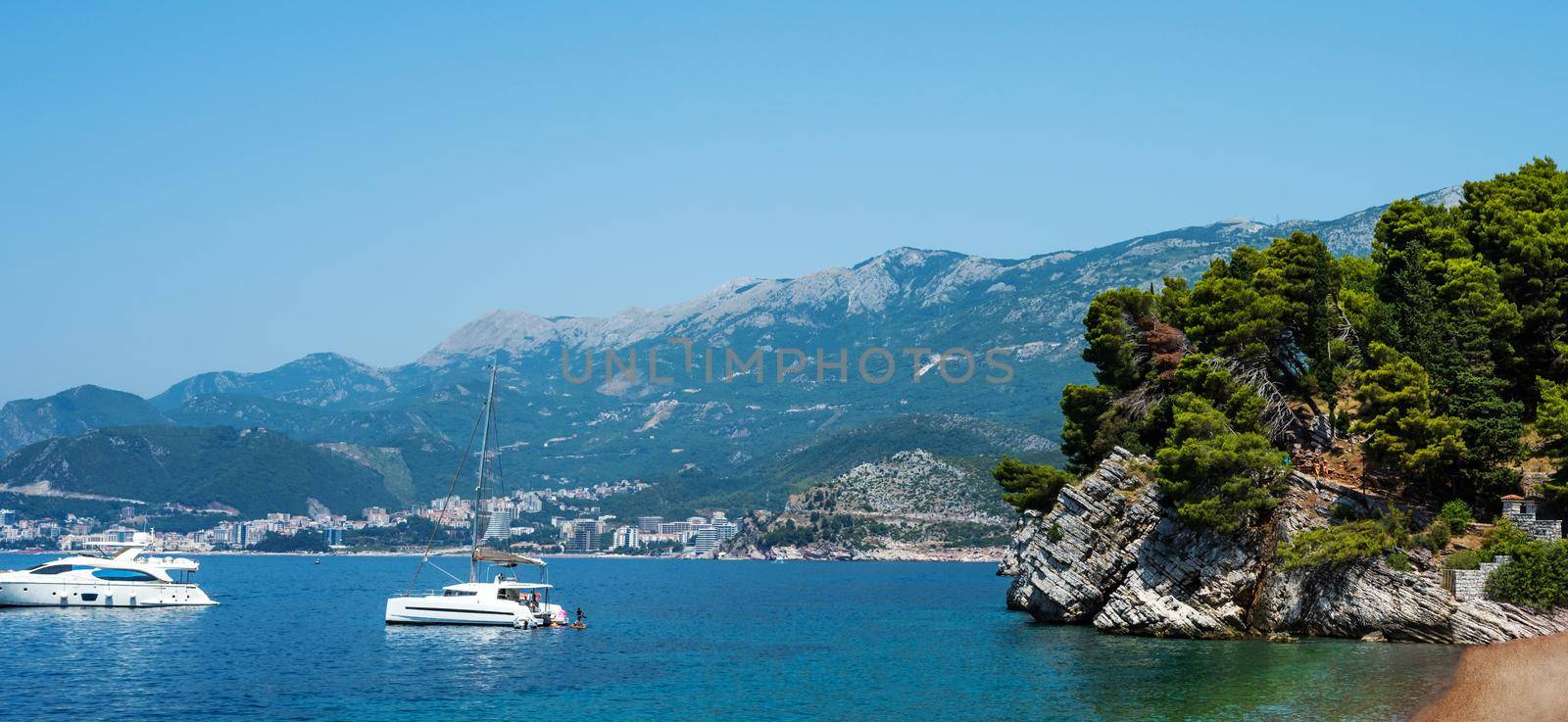 Budva view in Montenegro by GekaSkr