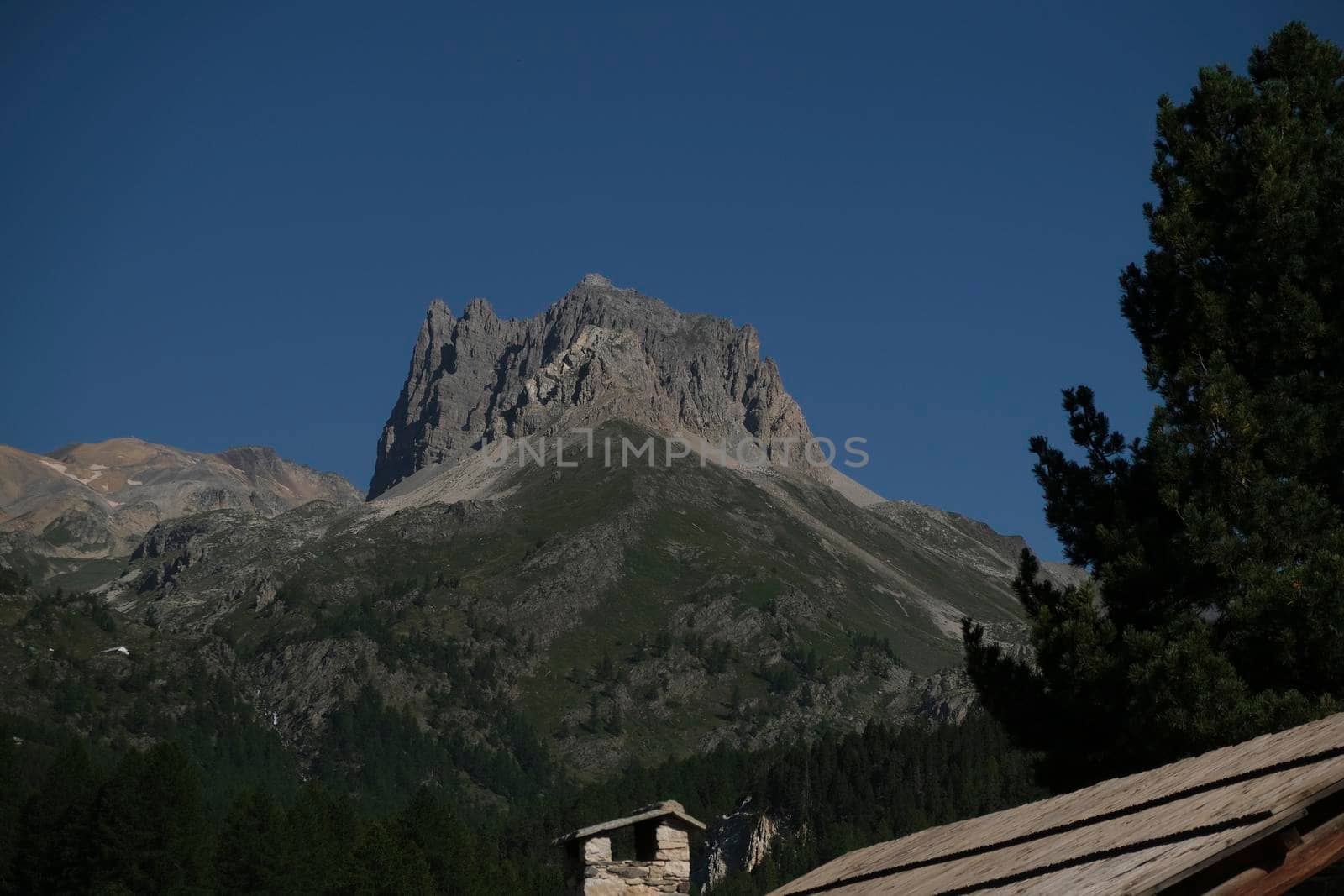 town and refuge in the Val di Susa Vallee Etroite. High quality photo