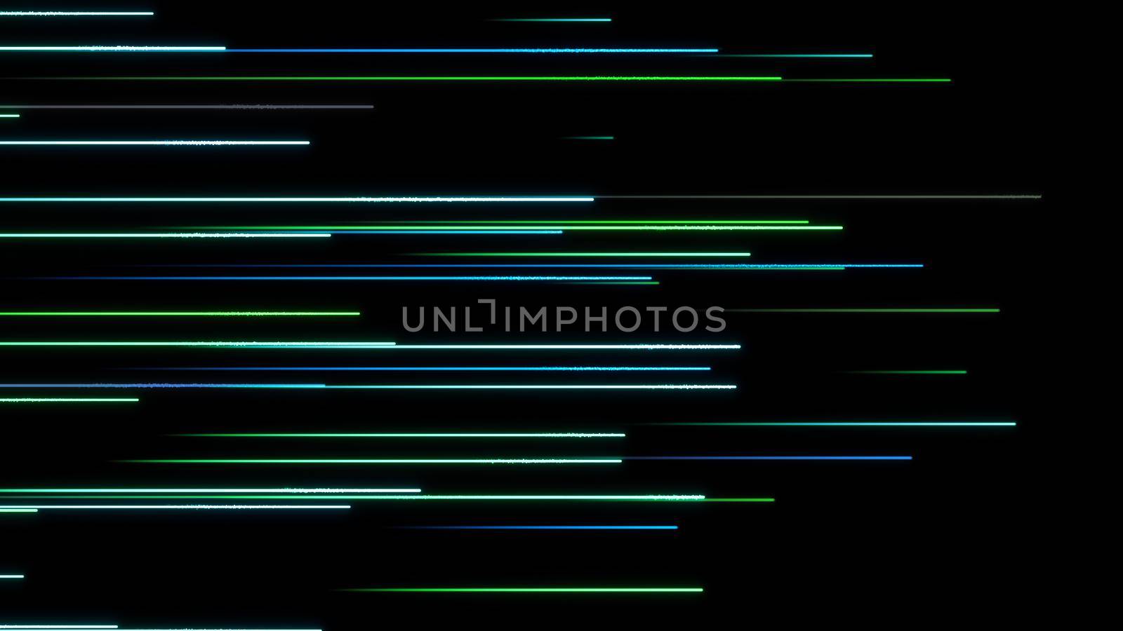 Glowing backgrounds of lines, abstract 3d illustration