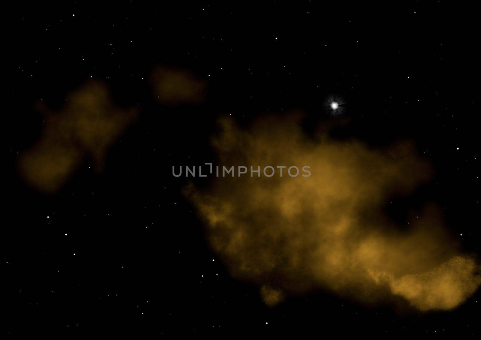 Star field in space a nebulae and a gas congestion. Elements of this image furnished by NASA . 3D rendering