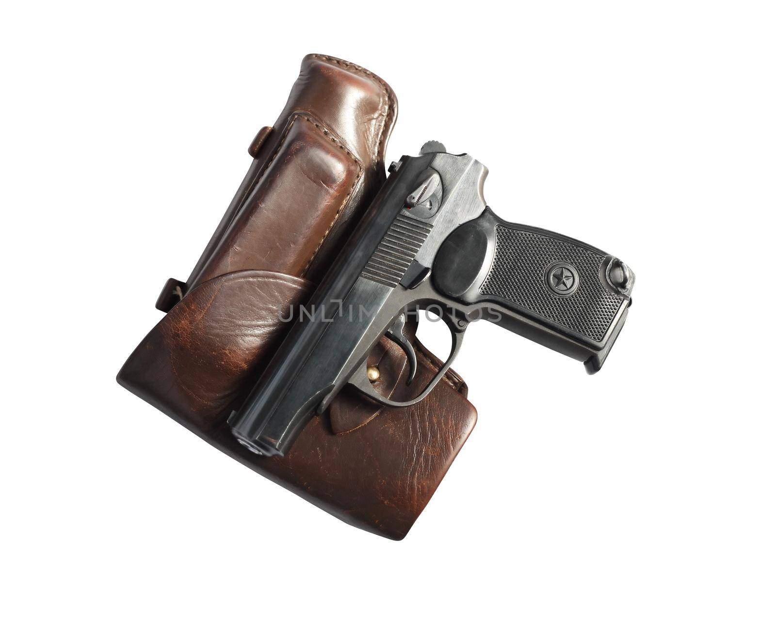 Handgun And Holster by kvkirillov