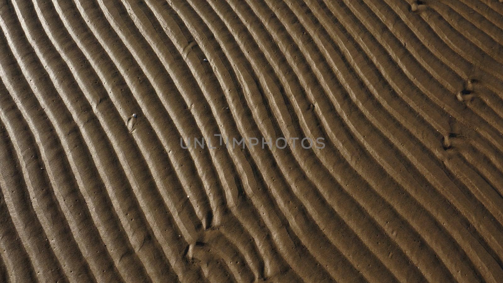 Stripes of fine sea sand on the coast. Natural background from the sand of the sea