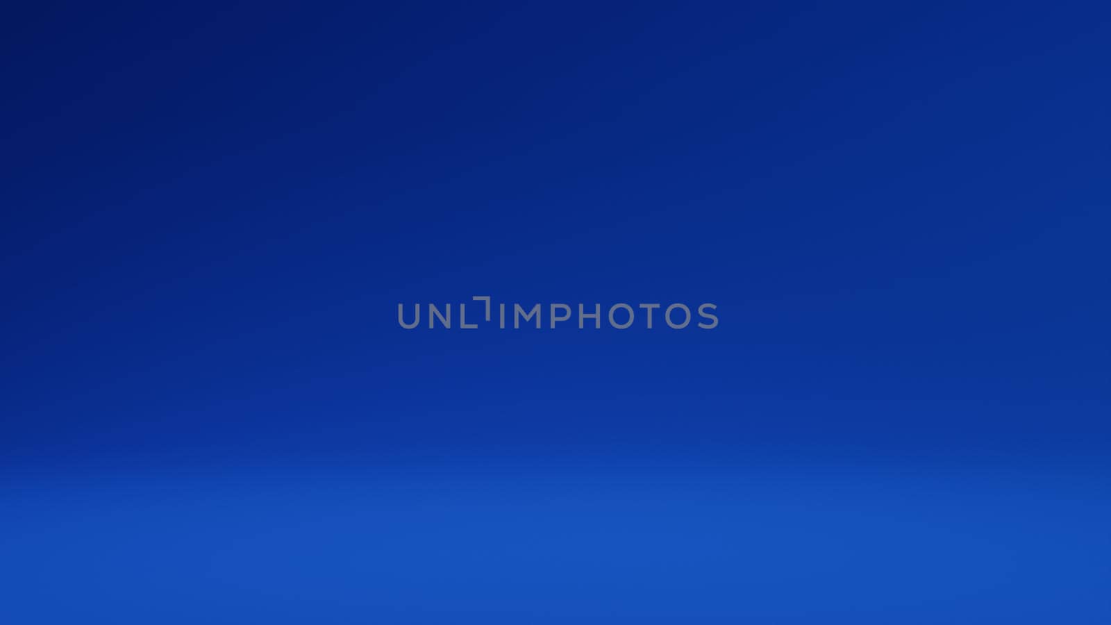 Simple blue background, underwater - abstract illustration, 3d rendering