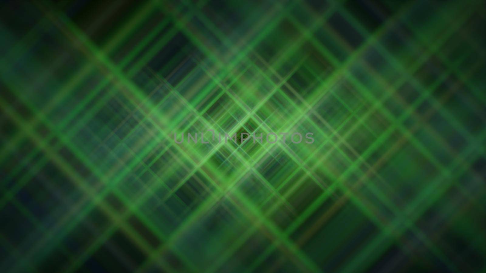 Abstract background with green blurry lines over a dark backround - 3d rendering illustration by mihaizaharia