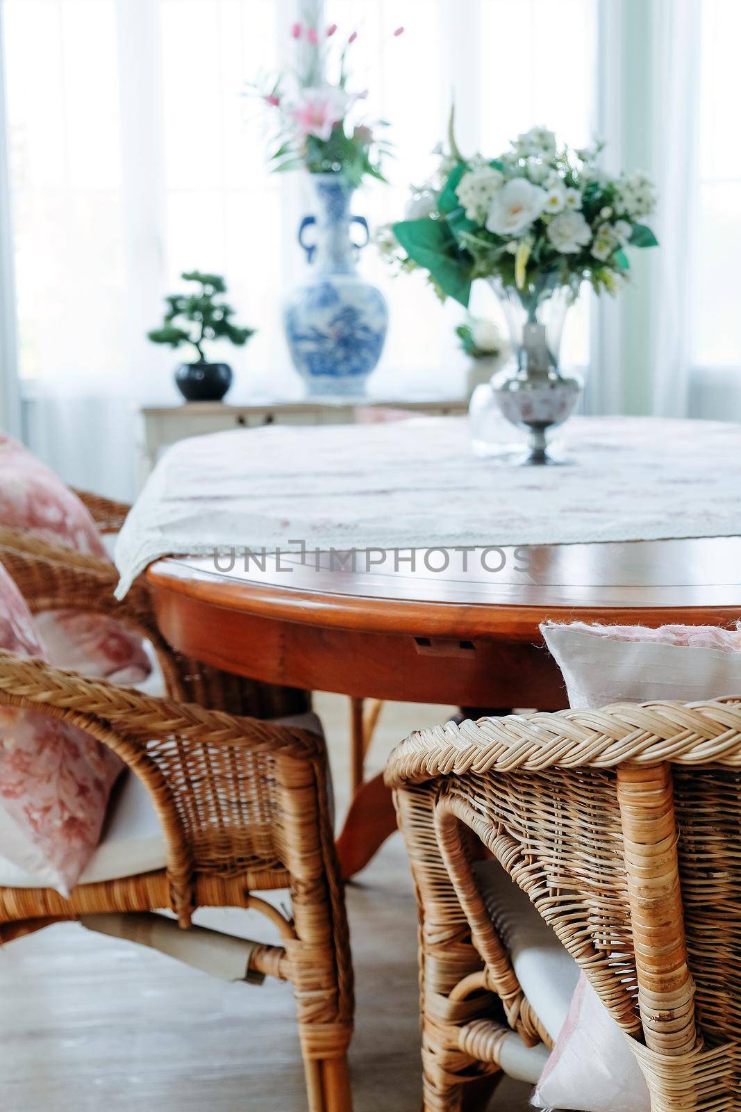 Detail Image of contemporary style furniture, Dining room interior design and decor