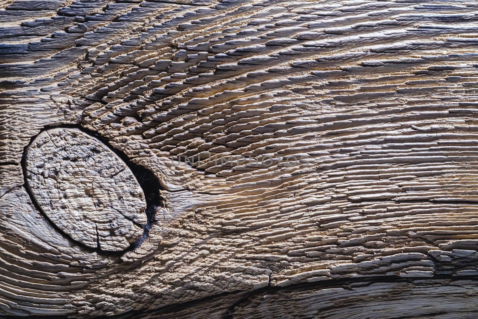 old rustic wooden texture - wood background banner. Horizontal orientation