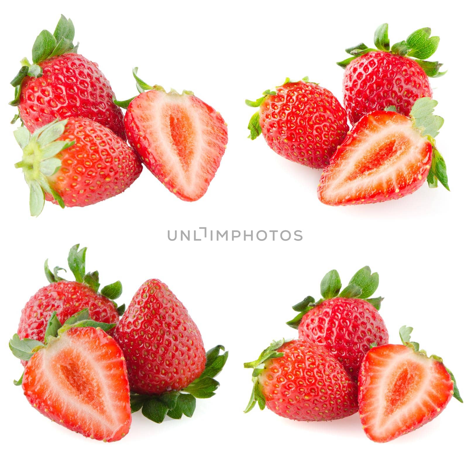 Beautiful strawberries by homydesign