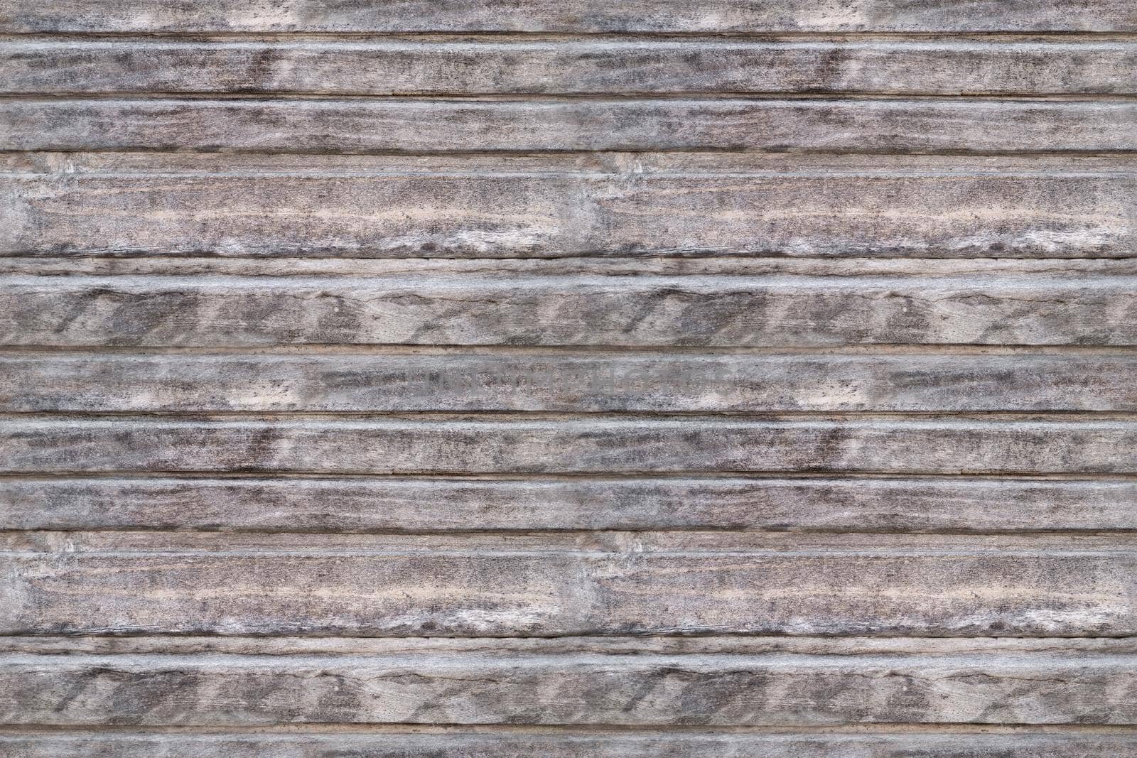 Seamless texture of old beautiful wooden floor consisting of boards, horizontal lines, view from above. 4 fragments in one.