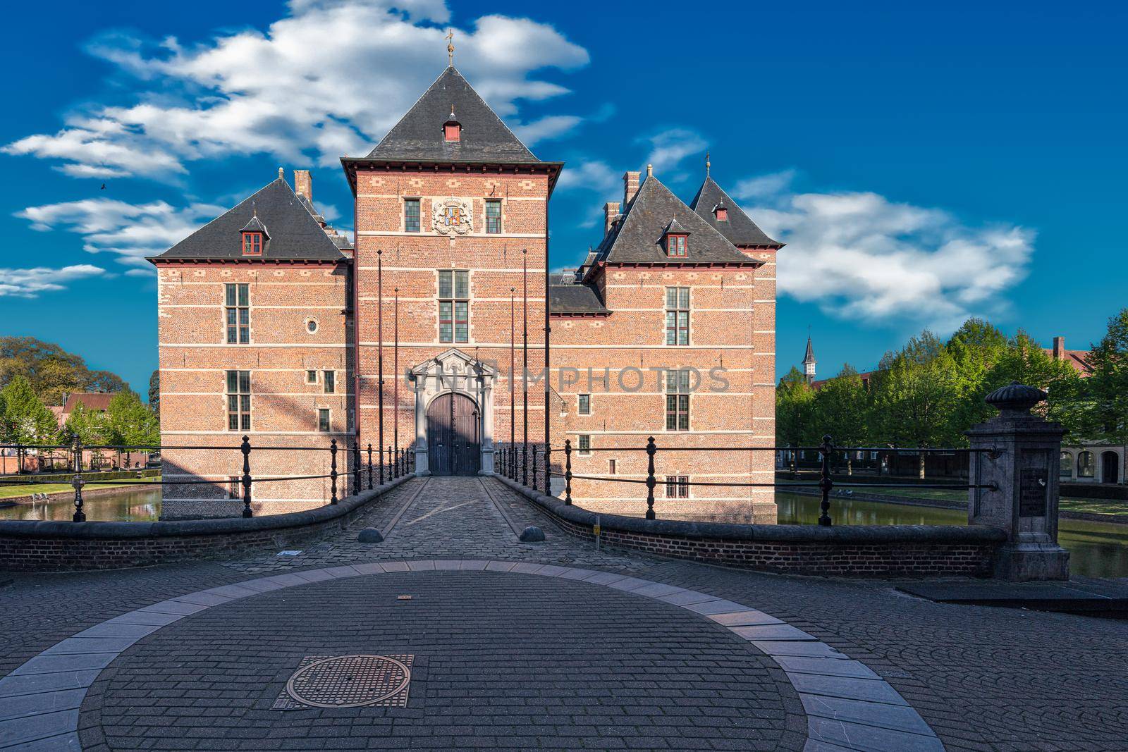 Turnhout Castle, known Castle of the Dukes of Brabant, lies in the center of the town by the same name, in the province of Antwerp in the Flemish region in Belgium.