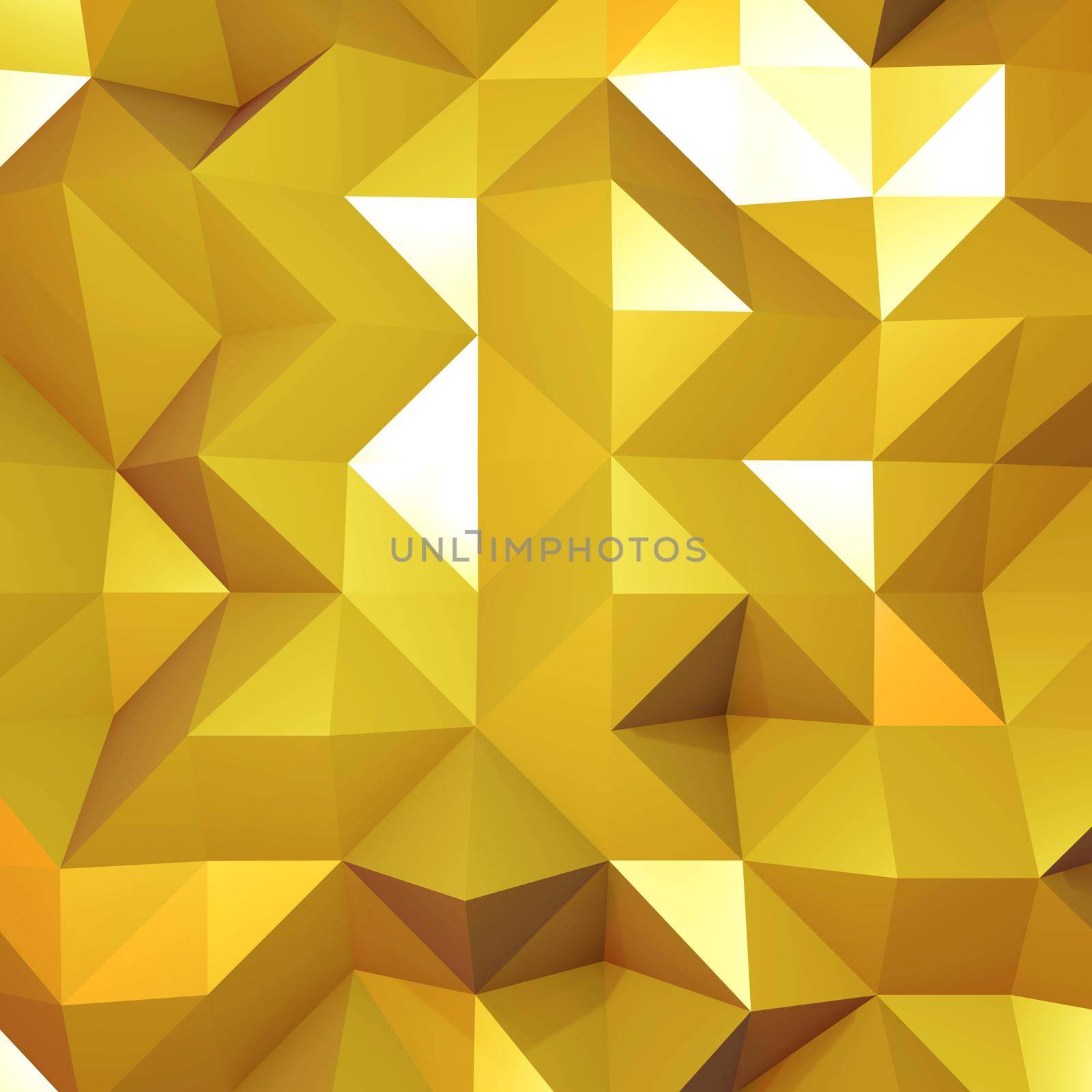 abstract geometric pattern background gold aura polygon background luxury style gradient background 3d rendering