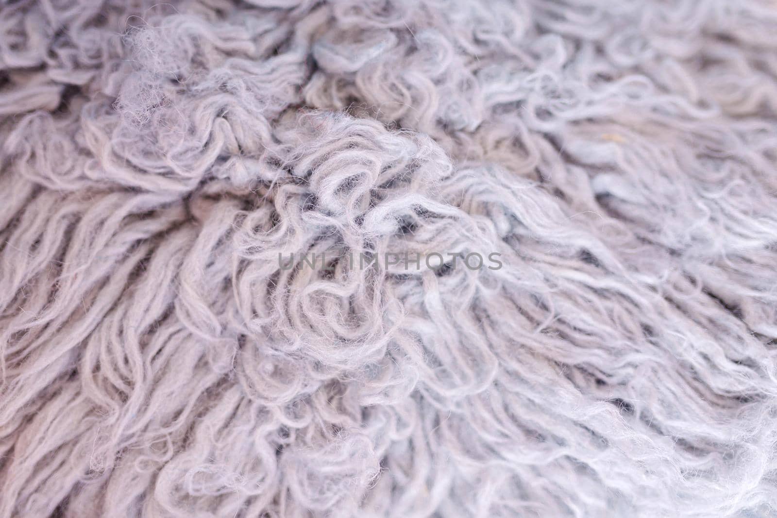 flokati. sheepskin fur. natural wool. by lifesummerlin