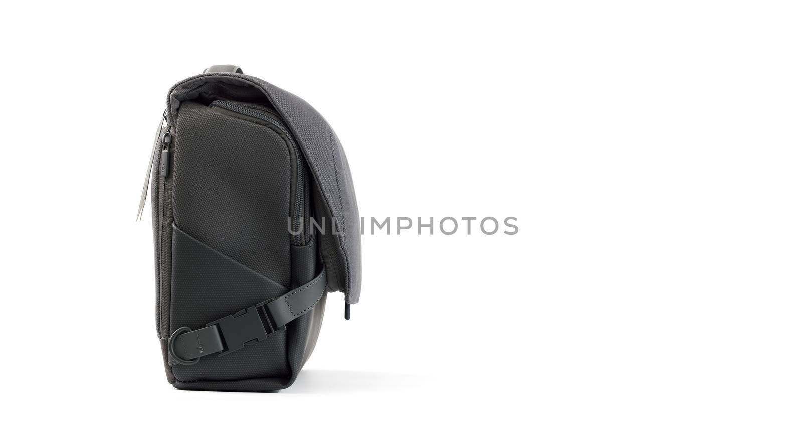 New DJI Mavic 3 Drone bag isolated on white. Accessory for carrying and storing the quadcopter. DJI world leader developer and manufacturers in UA. 17.12.2021, Rostov region, Russia.