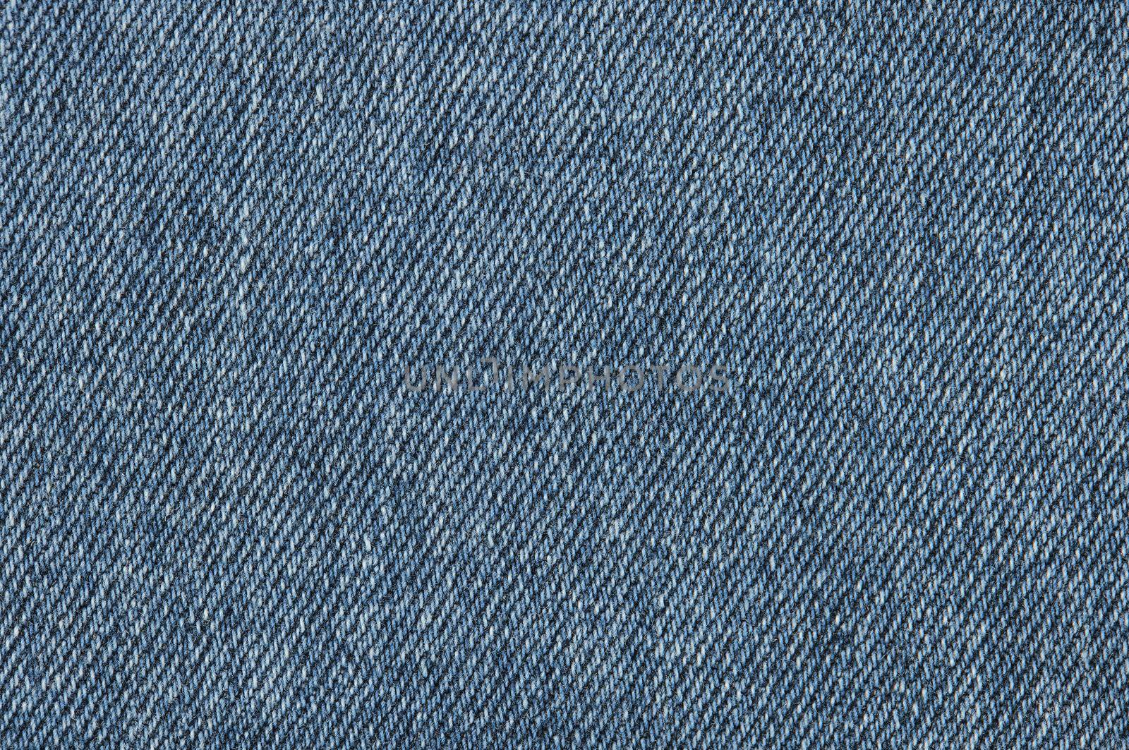 Blue jeans background and texture. Close up of blue jeans background. Denim texture by EvgeniyQW