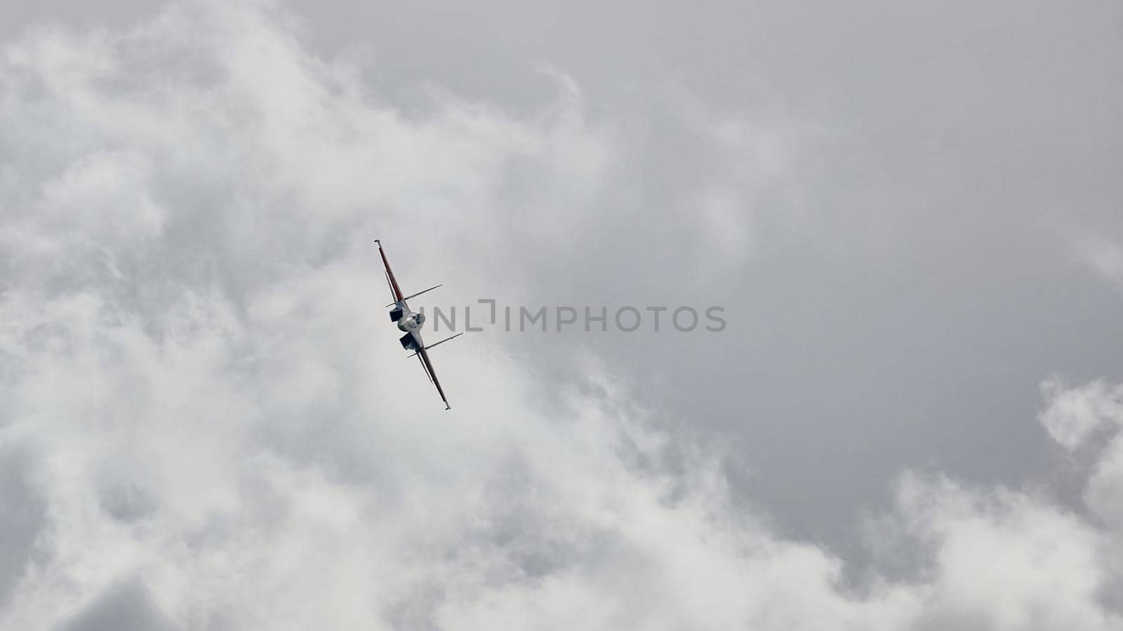 Combat fighter jets flyby with afterburner. clear sky full afterburner.