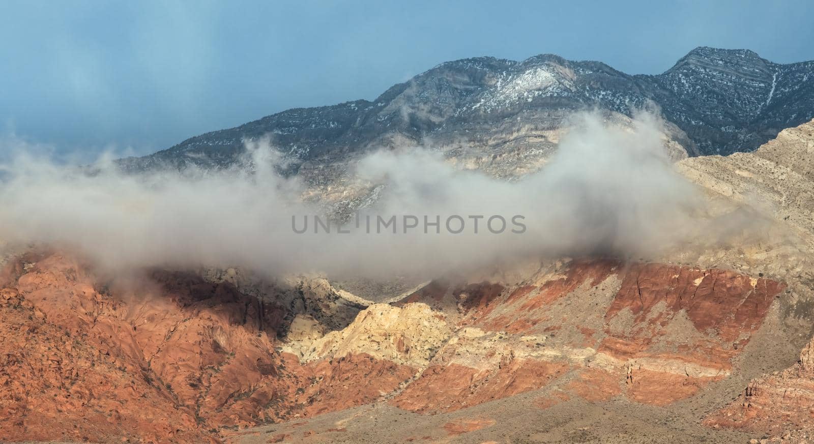 Red Rock Canyon Clouds Nevada