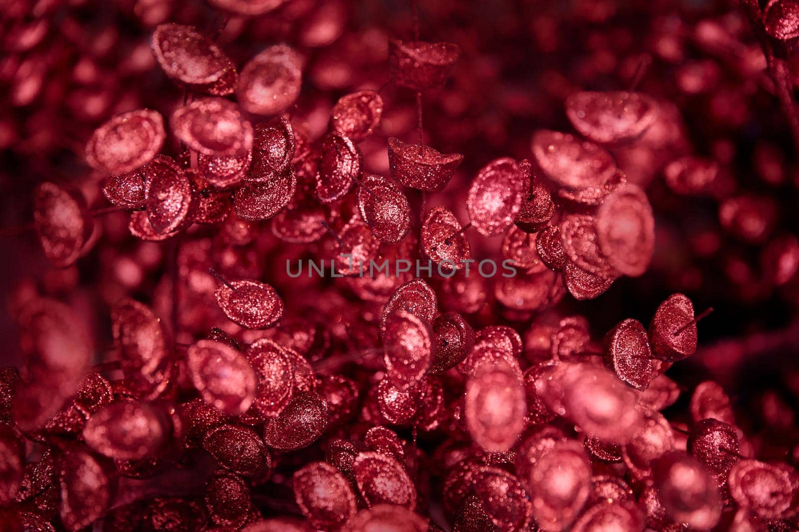Decorations for the Chinese New Year. Abstract red background