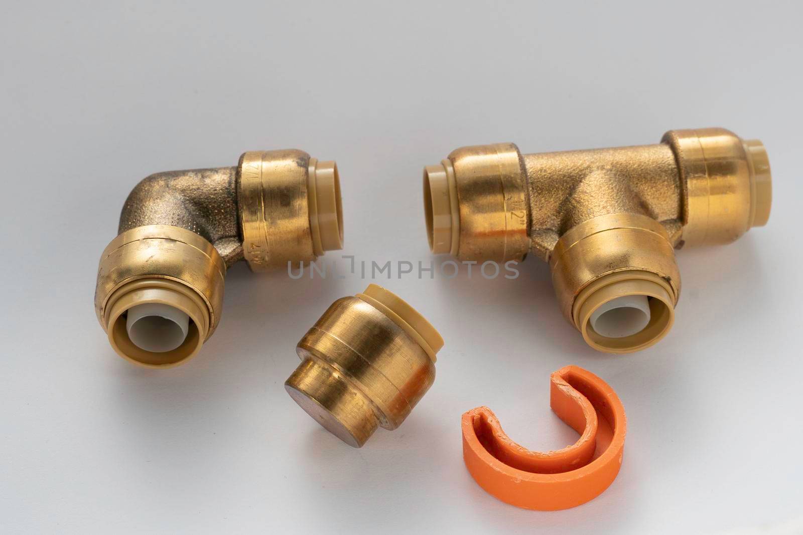Bronze fittings for water connection by ben44