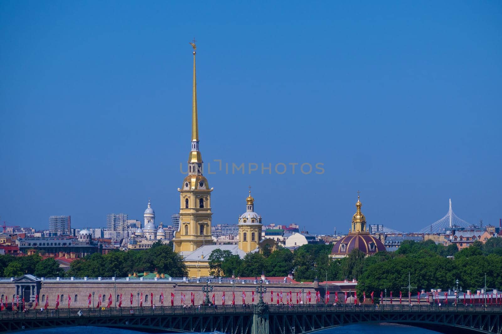 RUSSIA, SAINT PETERSBURG - 06.09.20: Peter-Pavel's Fortress on Rabbit Island in Saint Petersburg, Russia by Andre1ns
