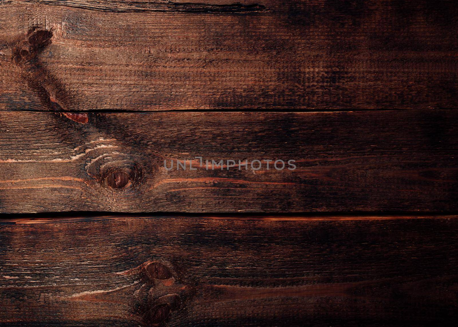 Background of old dark wooden surface. Copy space