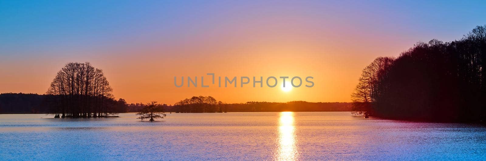 Sunrise at Lake Talquin State Park near Tallahassee, FL. by patrickstock