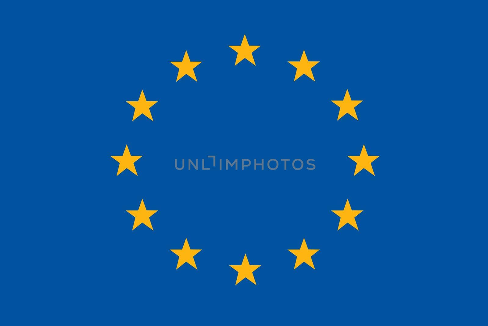 Flag of the European Union background illustration large file
