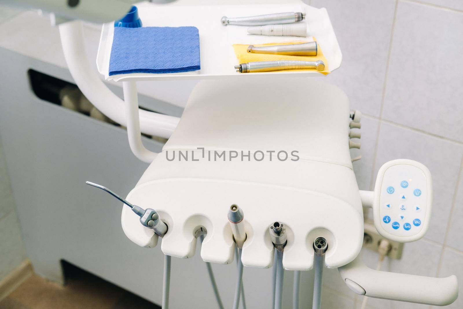 a tool for the dentist before working in his office by Lobachad