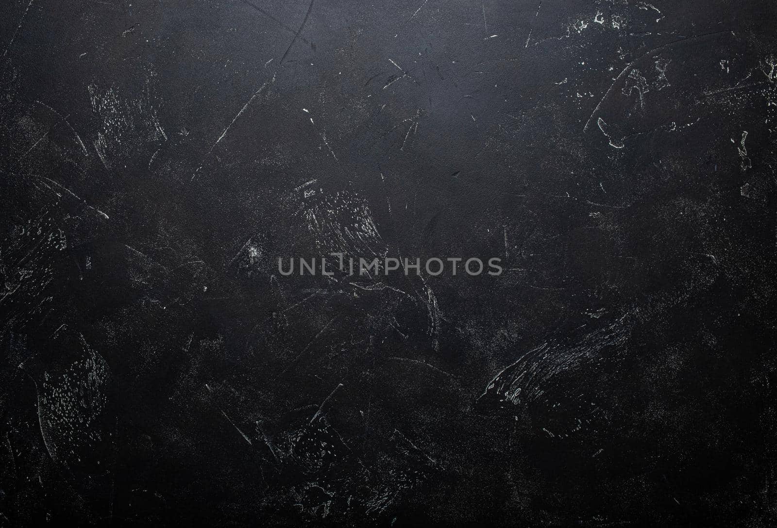 Black with white drops and strays abstract rustic concrete blank background copy space by its_al_dente
