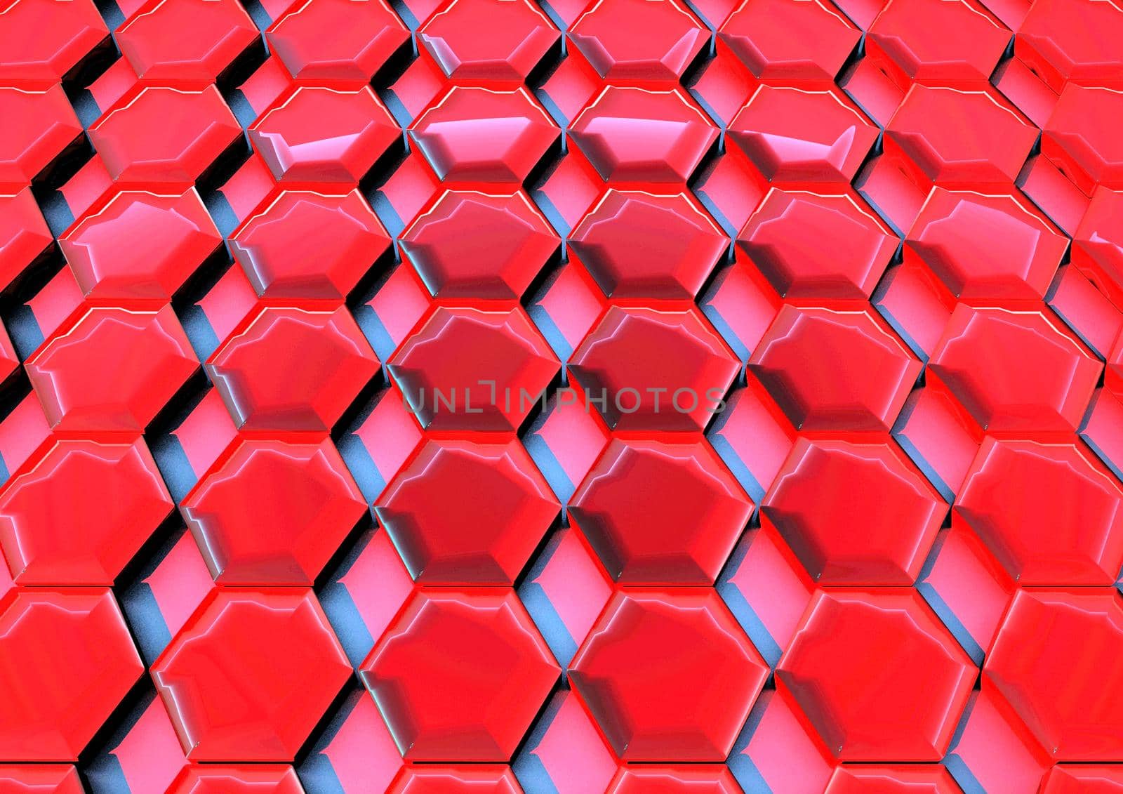 Geometrical structure background. 3D rendering. by richter1910
