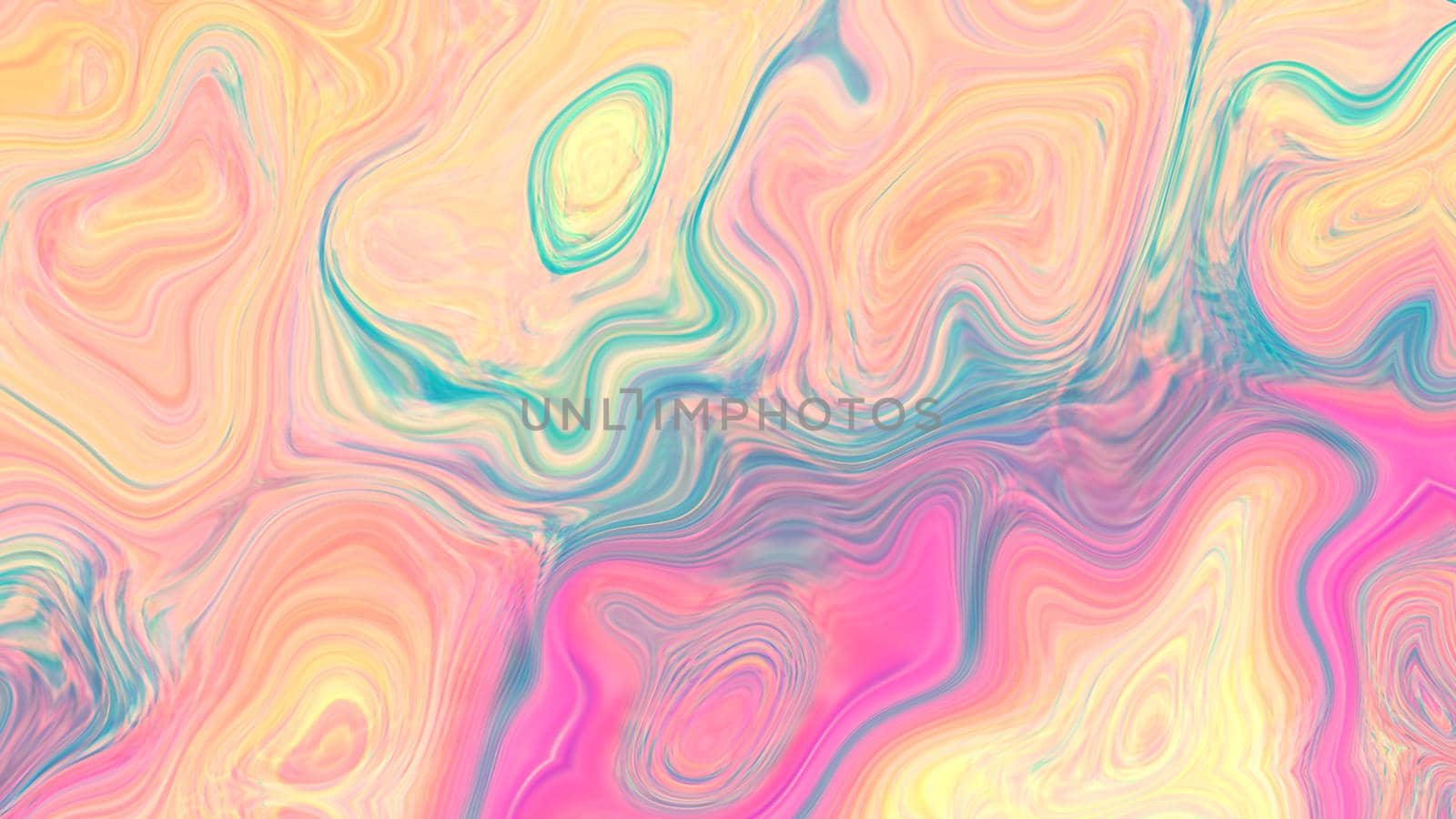 Abstract multi-colored fantasy liquid background by Vvicca