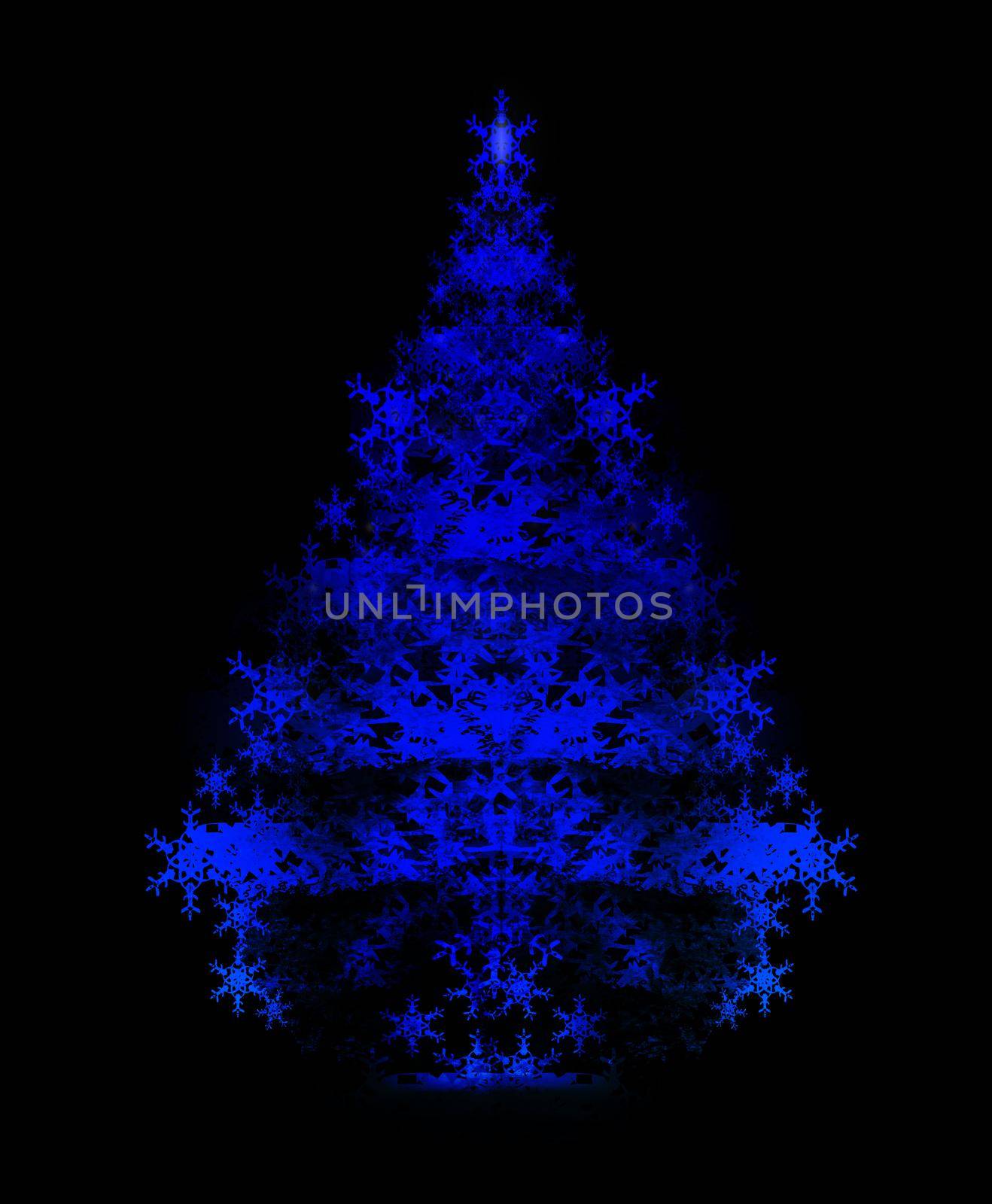 Modern style Christmas tree background by JackyBrown