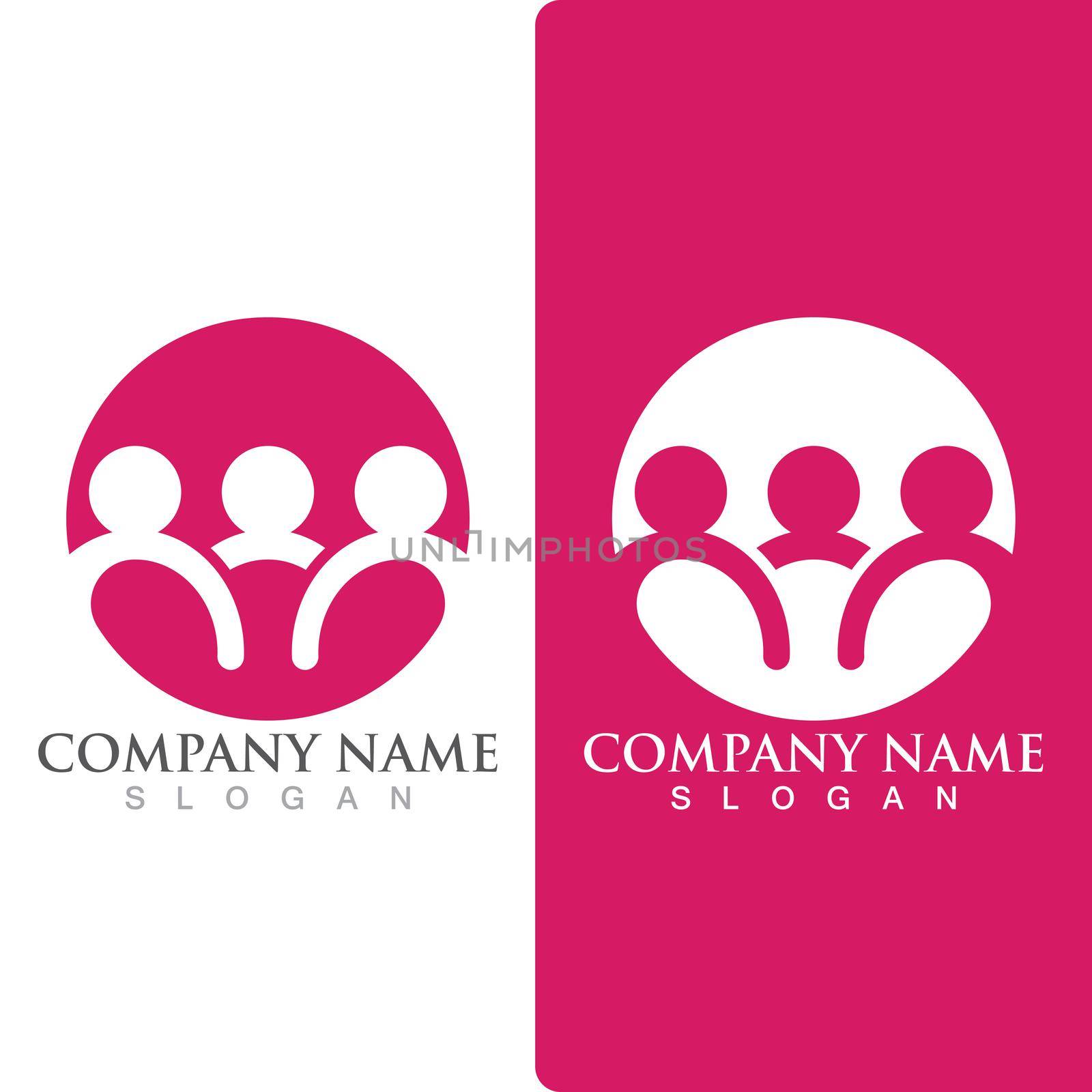 Adoption logo and symbol social icon design by Mrsongrphc
