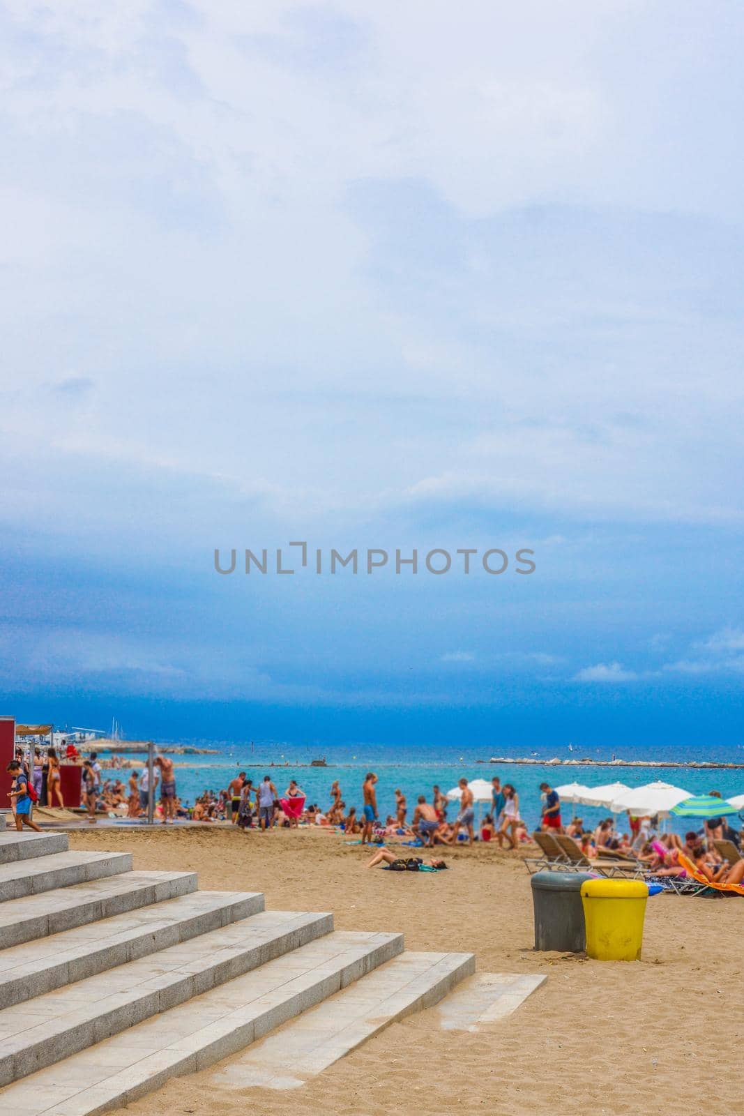 Barceloneta Beach (Spain Barcelona). Shooting Location: Spain, Barcelona