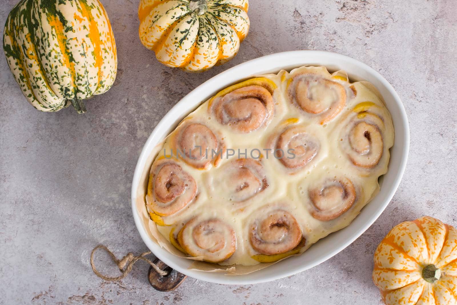 pumpkin cinnamon, step by step serving holiday dessert, beautifully set table with pastries, homemade sweet home, autumn menu. High quality photo
