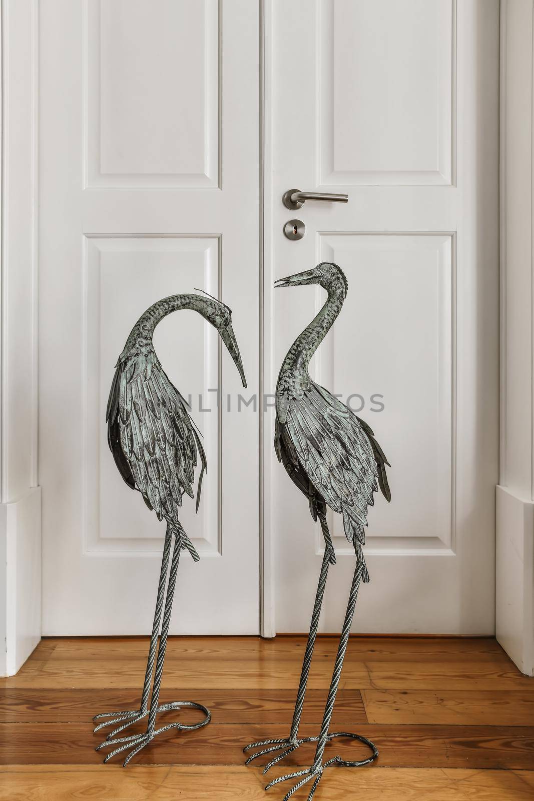 Luxury designer birds made of metal by casamedia