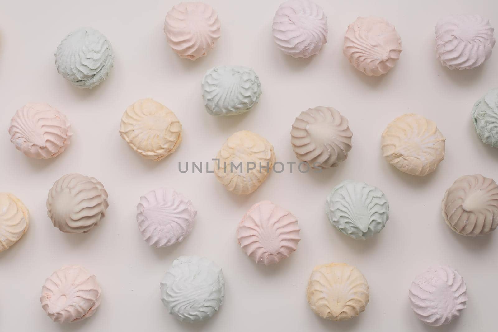 candy pastel coloured marshmallow sweets pattern texture background