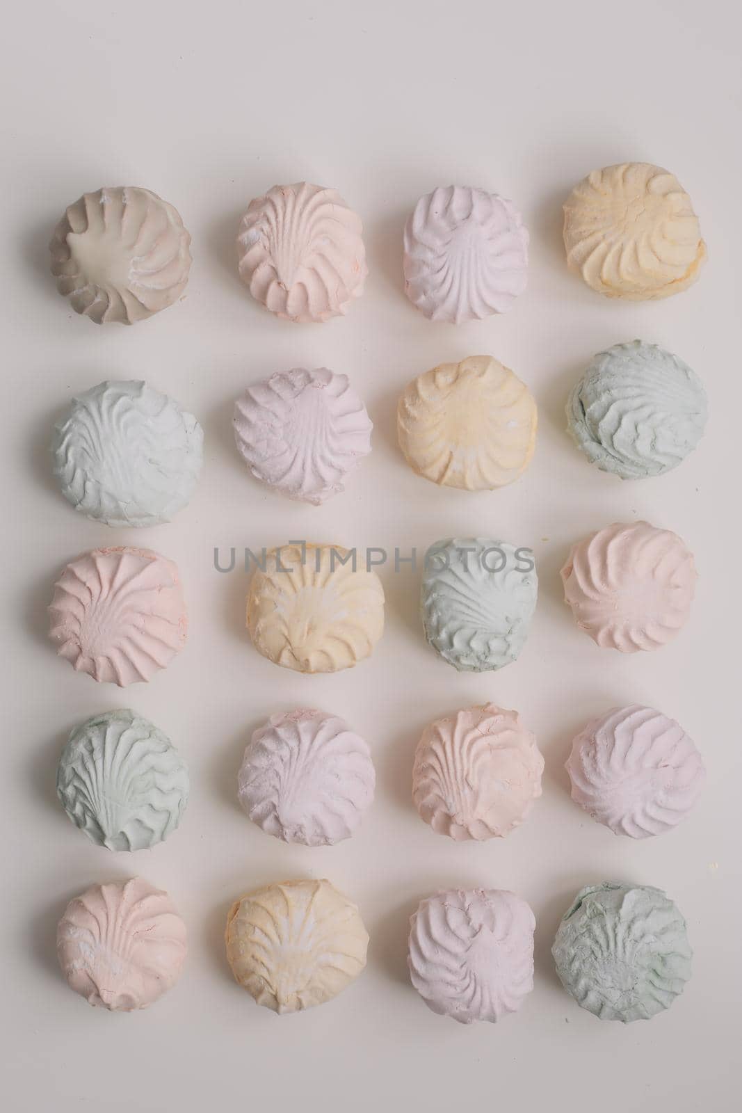 candy pastel coloured marshmallow sweets pattern texture background