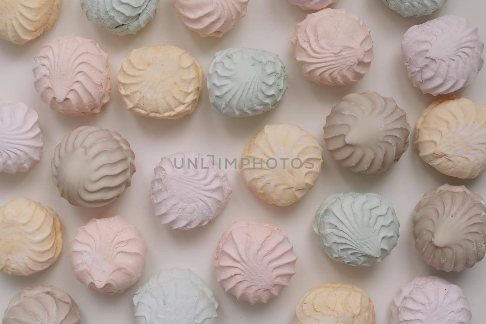 candy pastel coloured marshmallow sweets pattern texture background