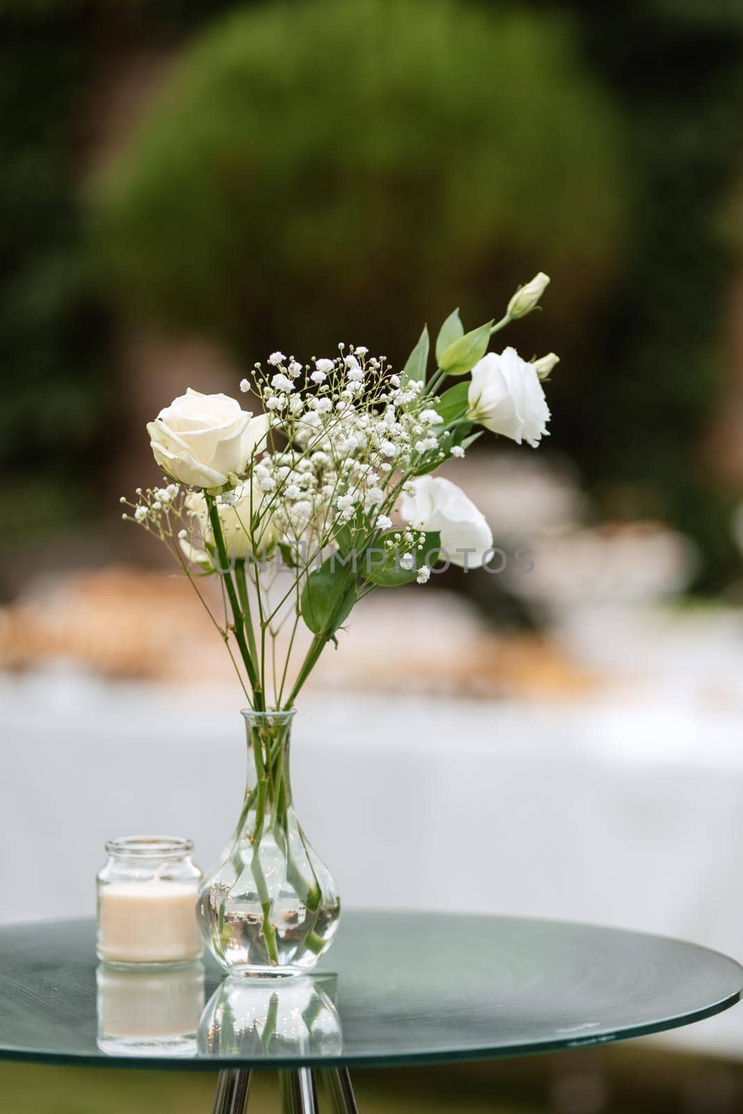 wedding decor with natural elements