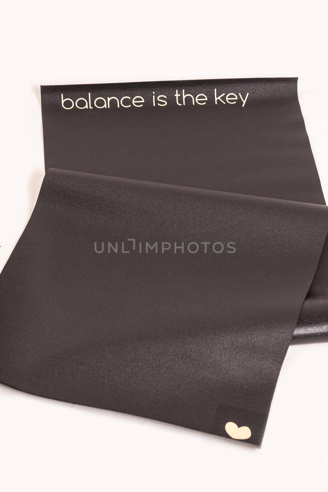 Two Yoga Mat isolated with White Background by wip3out