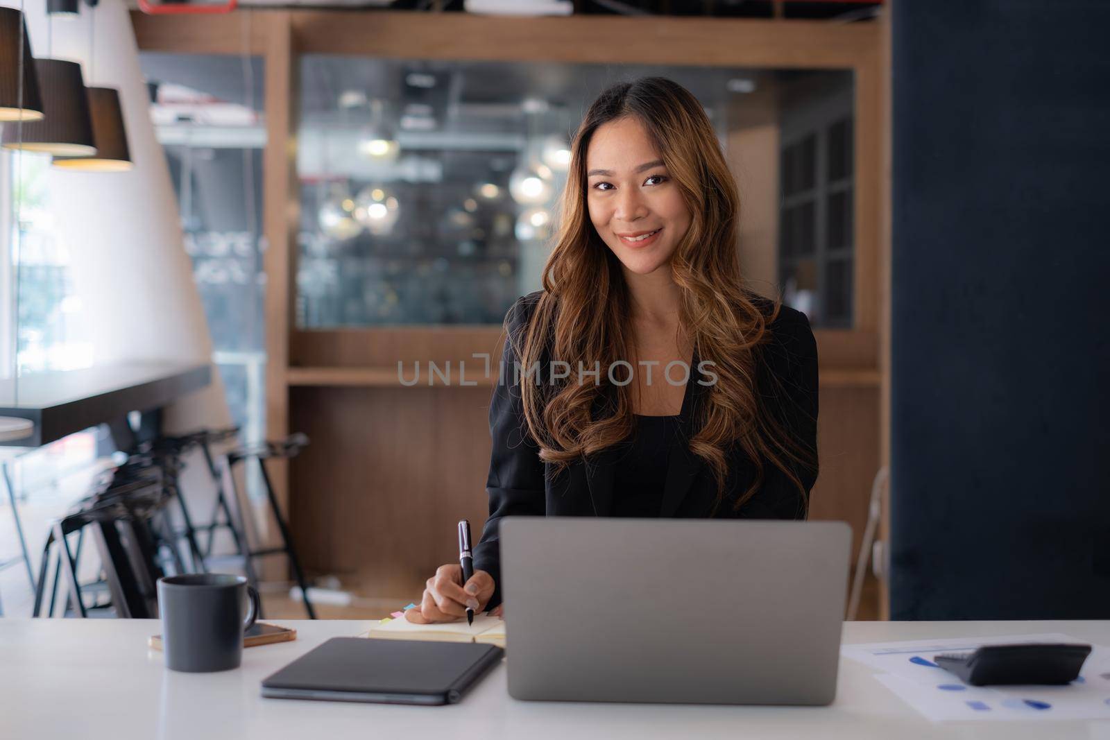 A successful entrepreneur analyzing a technical price graph and indicator. The concept of a bank account, a savings account, or an insurance policy