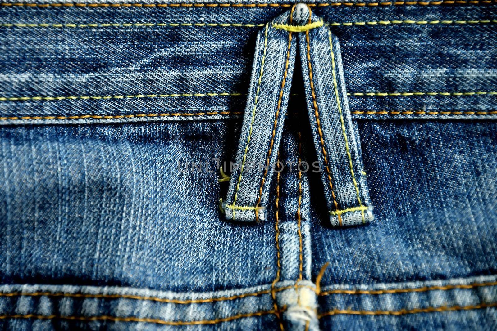 jeans, back with belt loops