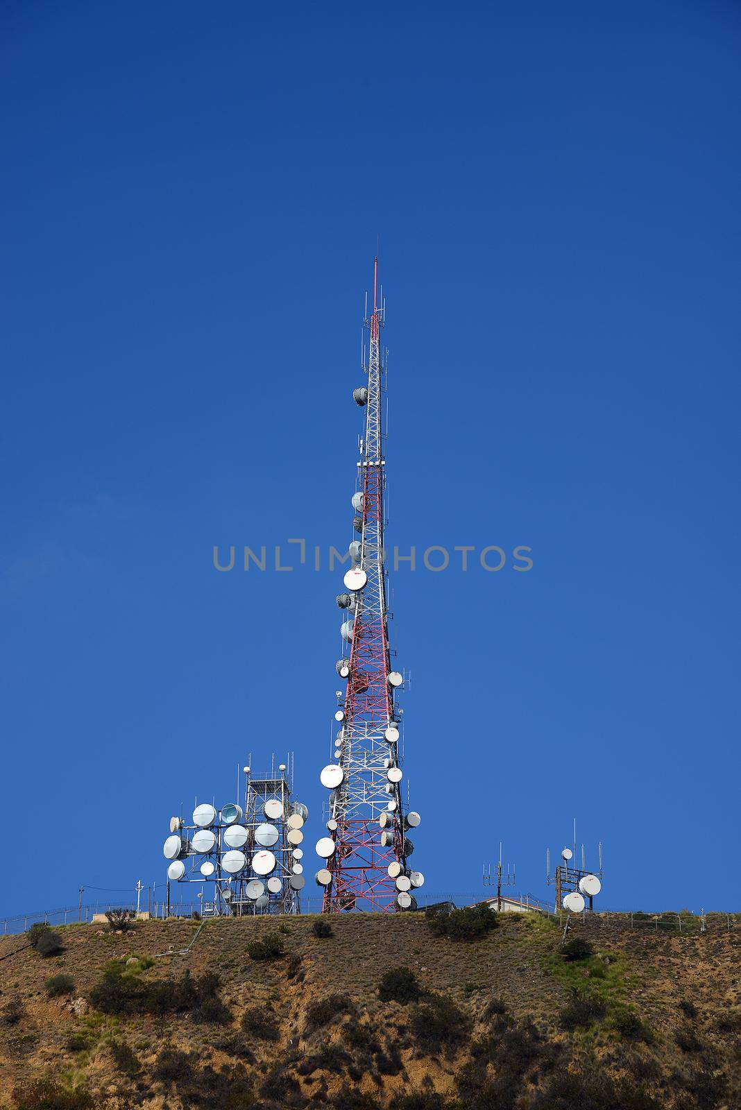 radio transmission on mountain by porbital