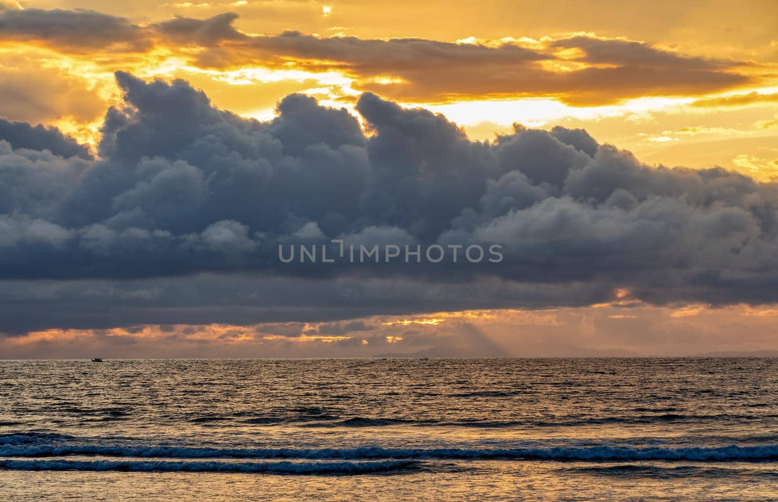 Idyllic sunset landscape. Tarcoles, Costa Rica by artush