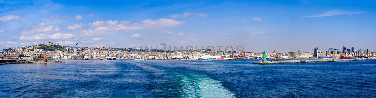 Daylight view of beautiful Procida in sunny summer day, Procida Island, Italy, High quality photo