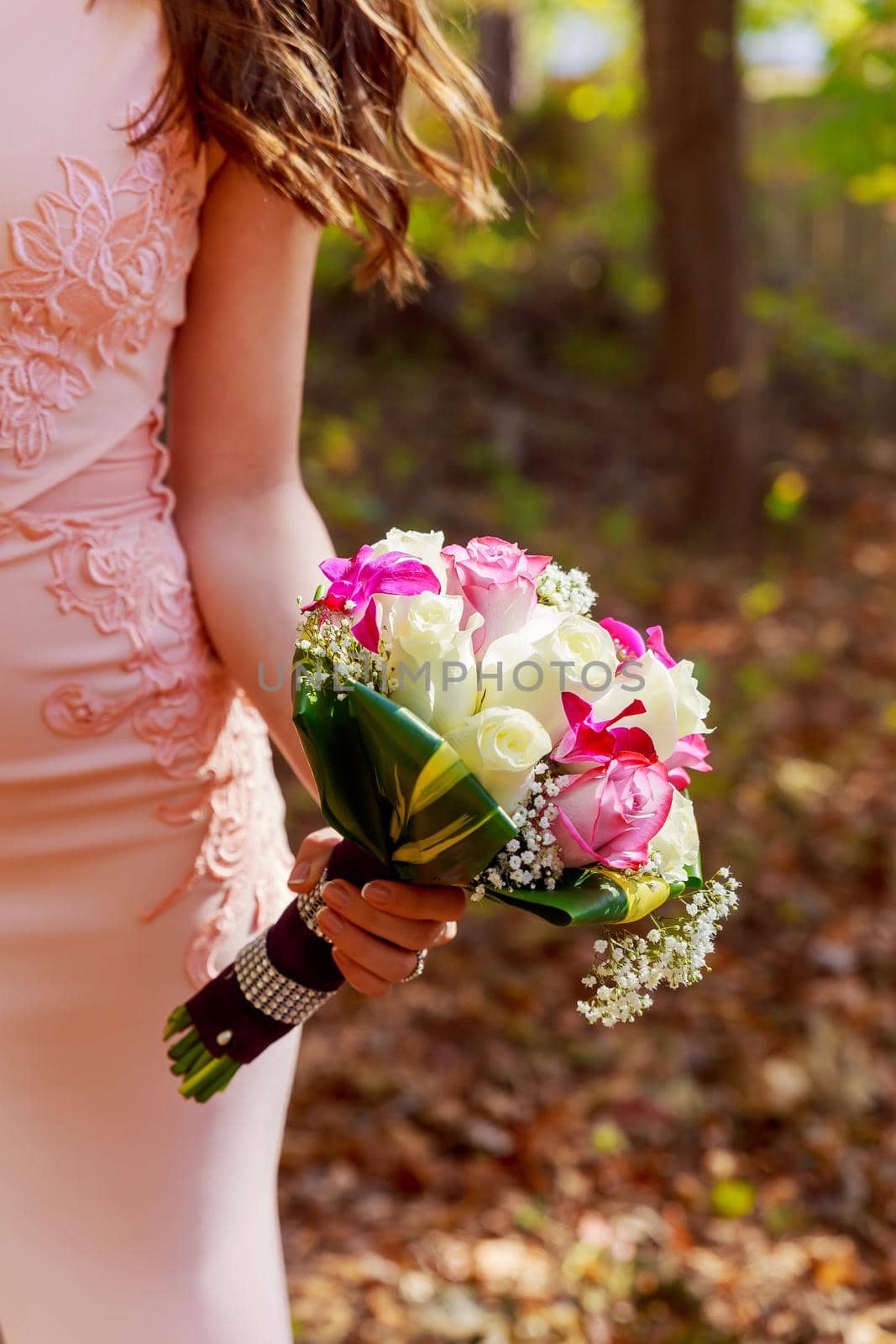 wedding bouquet colorful bridal by ungvar